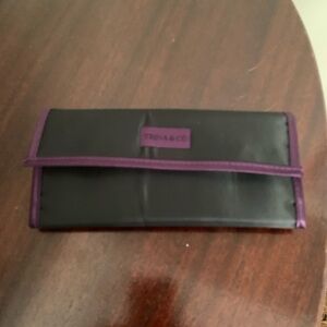 Trina & Co Black and Purple Wallet